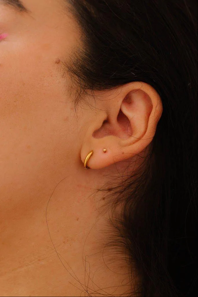 2mm Micro Dot Flat Back Stud - Surgical Steel - Image 6