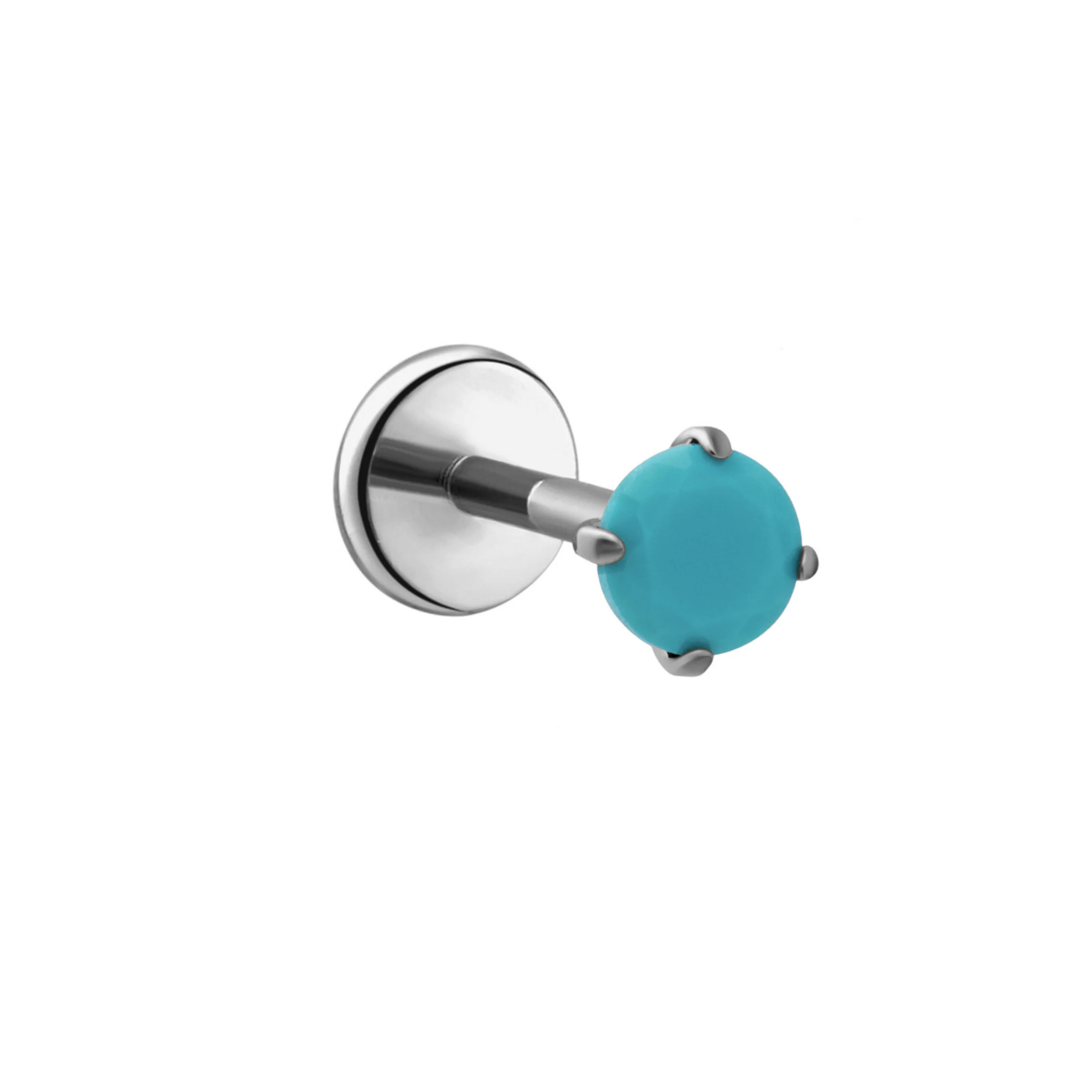 3mm Blue Lagoon Flat Back Stud - Image 8