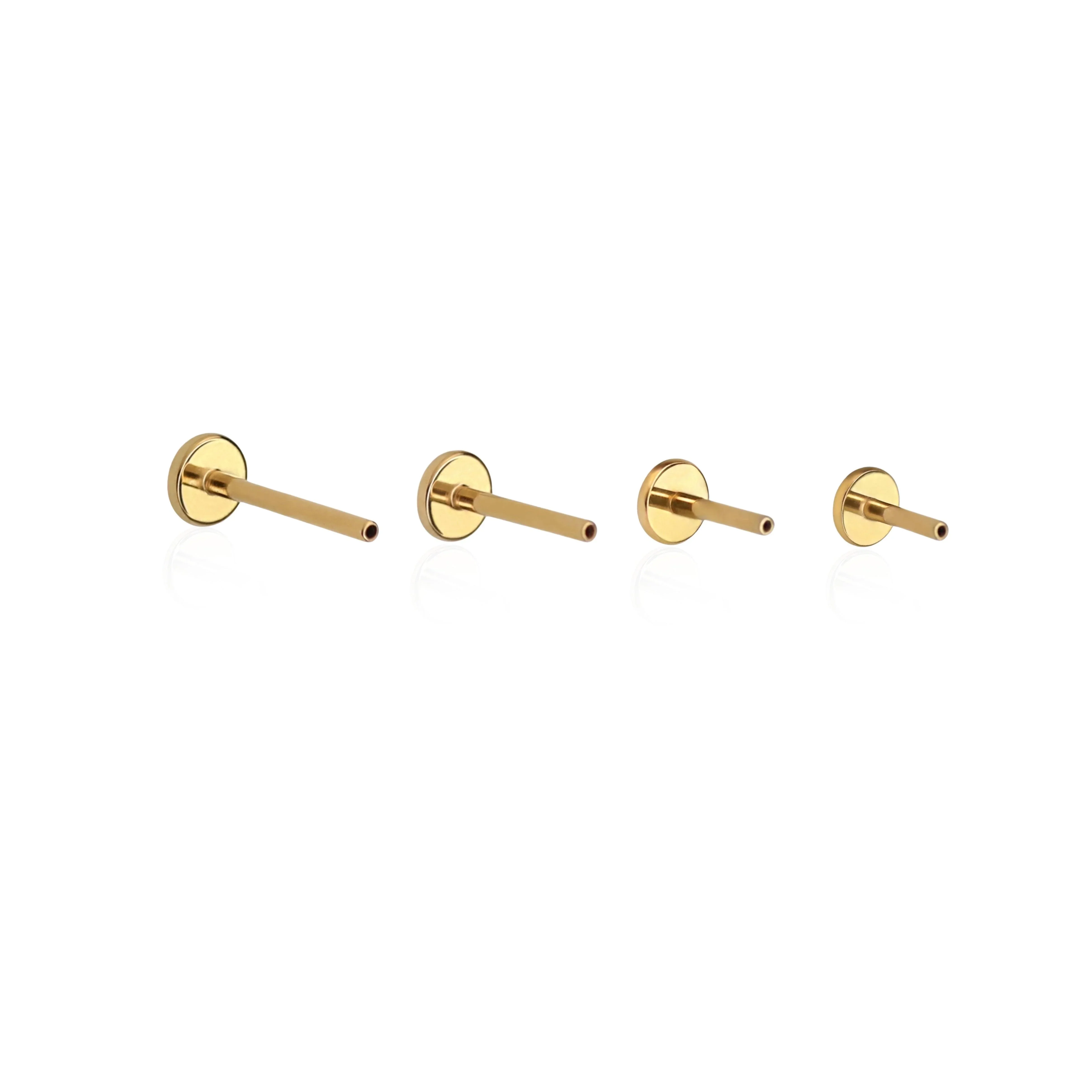 18 Gauge Flat Back Earring Post (Choose a Length) - Image 15