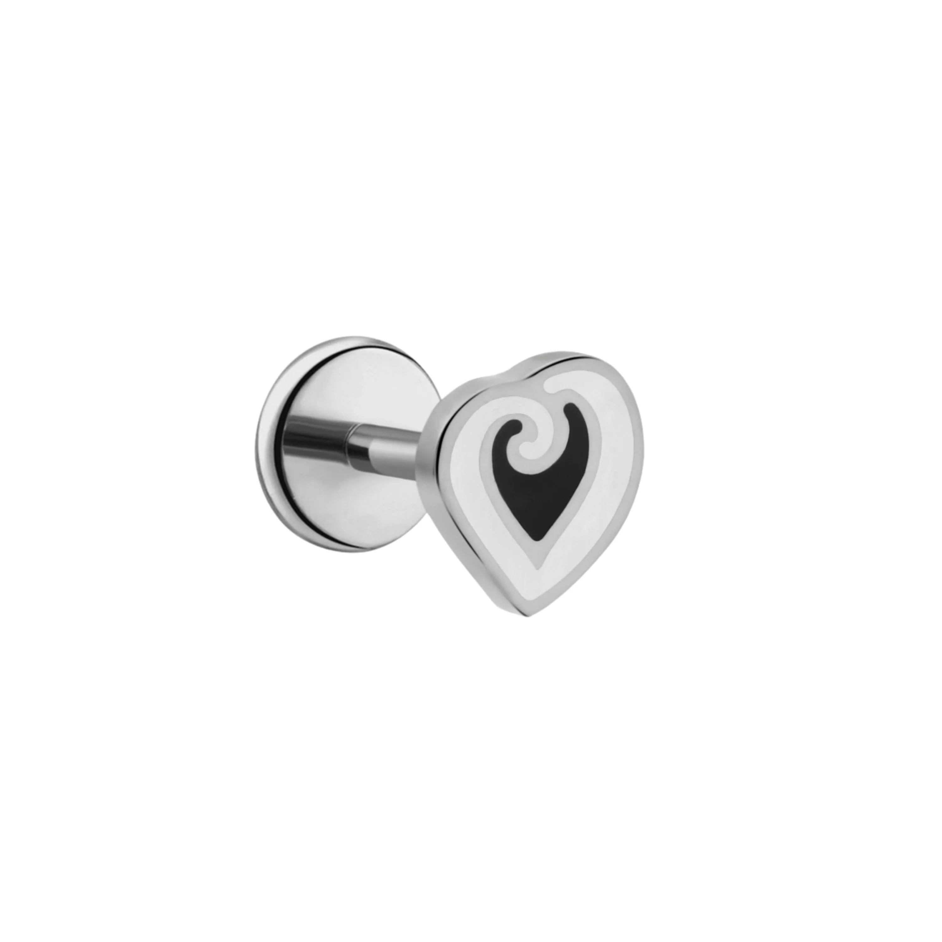 Begonia Escargot Flat Back Stud - Image 6
