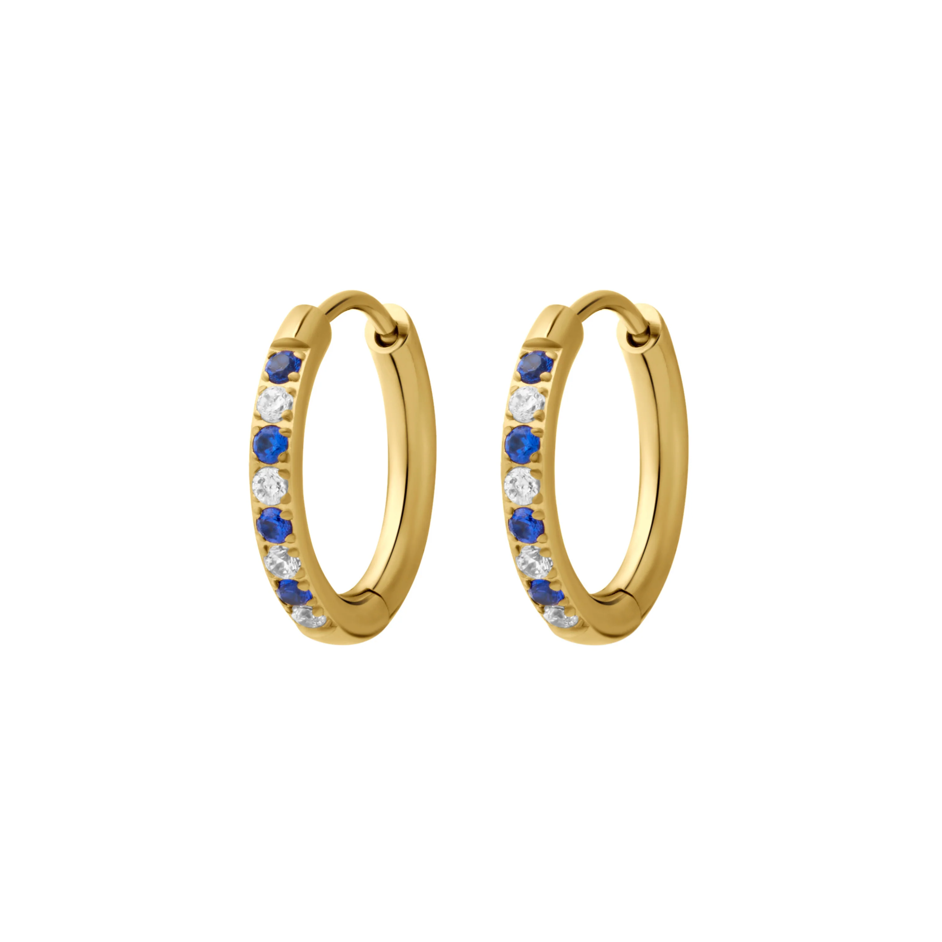 Blue Hour Titanium Celestial Hoops - Image 8
