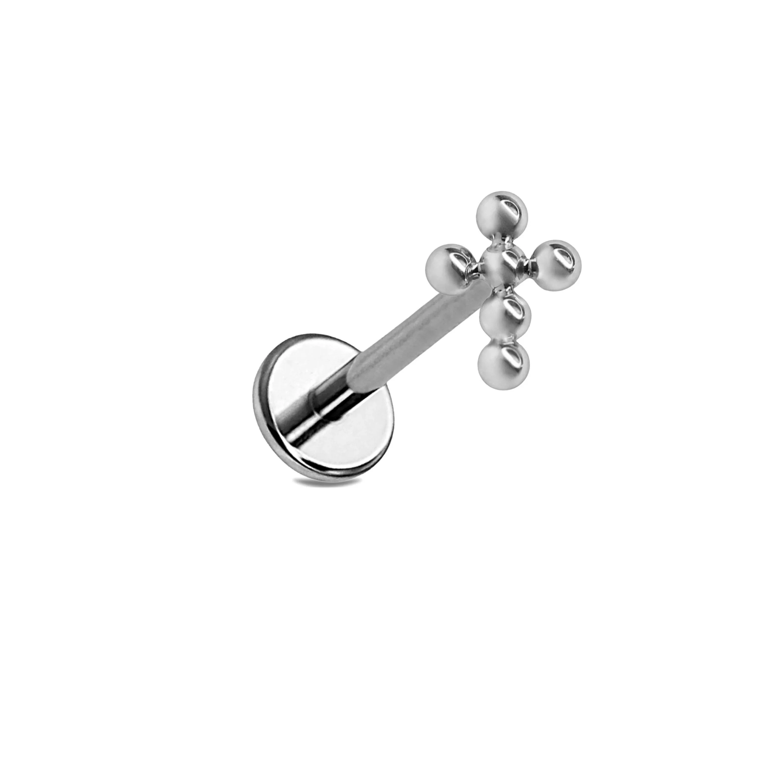 Bubble Cross Flat Back Stud - Image 6