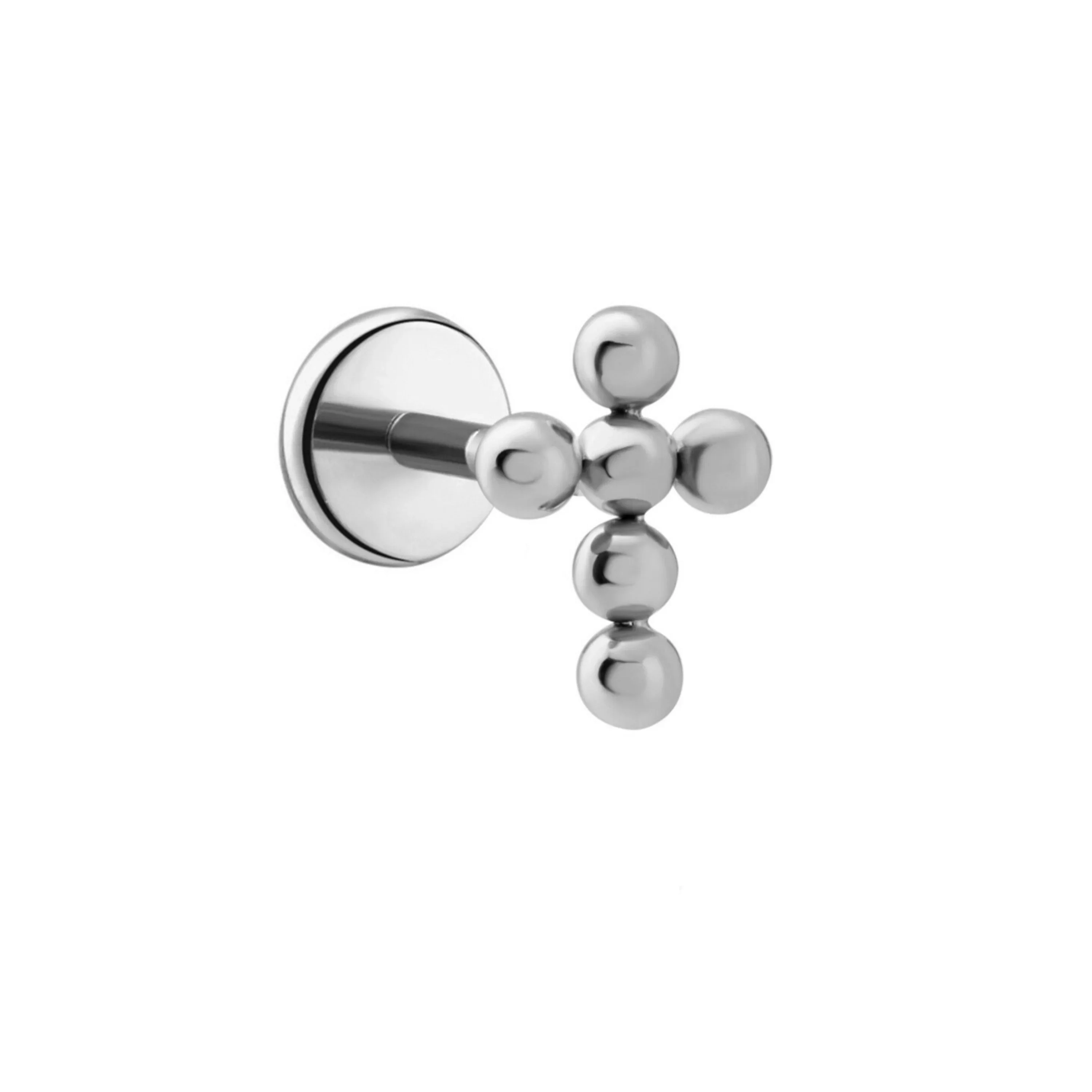 Bubble Cross Flat Back Stud - Image 7