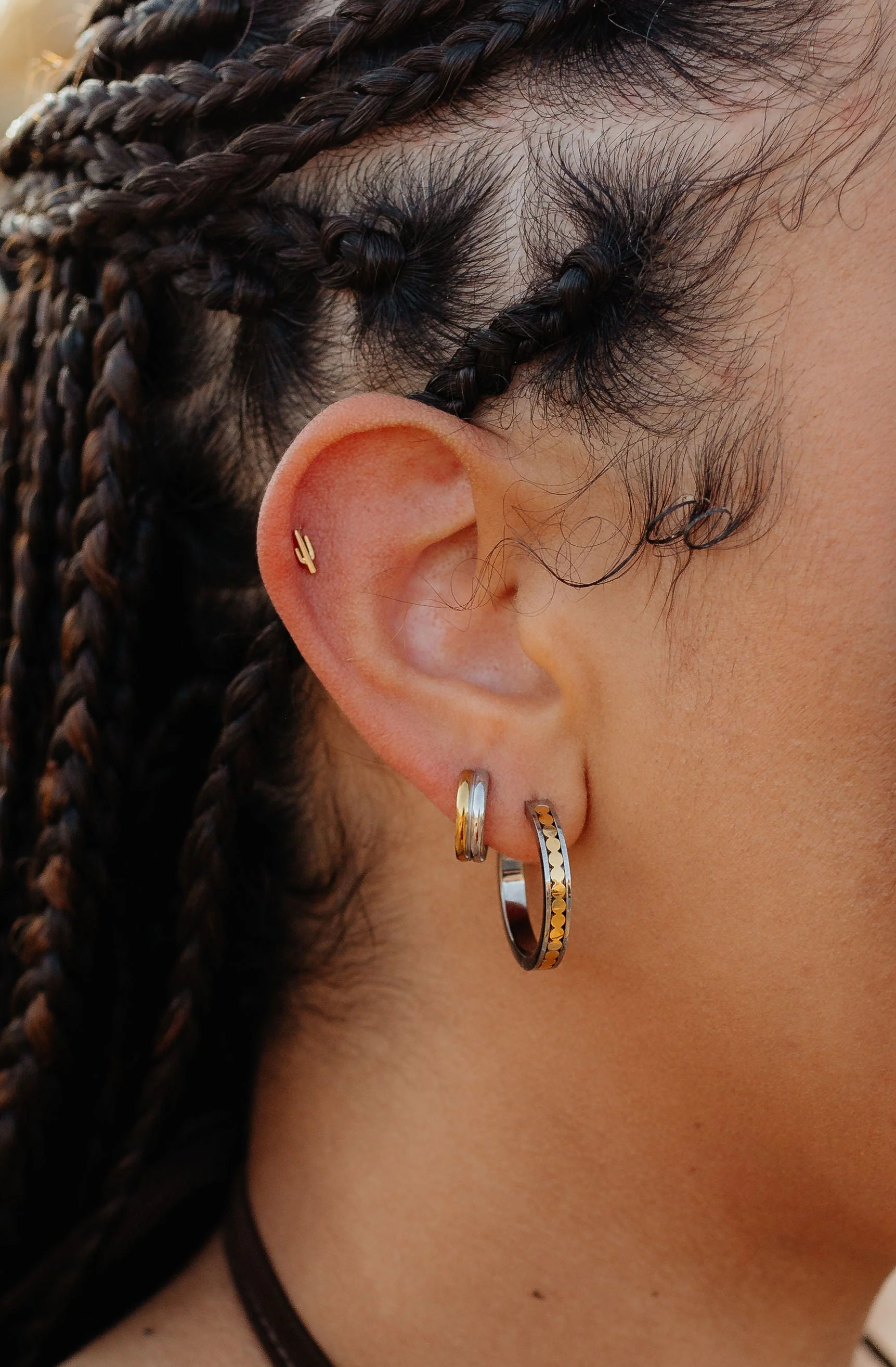 Cactus Flat Back Stud - Image 2