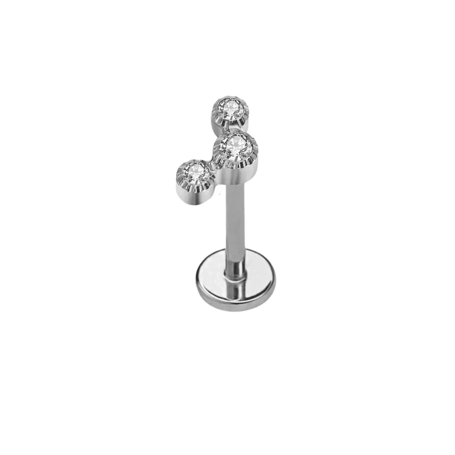 Barnacle Flat Back Stud - Clear - Image 6