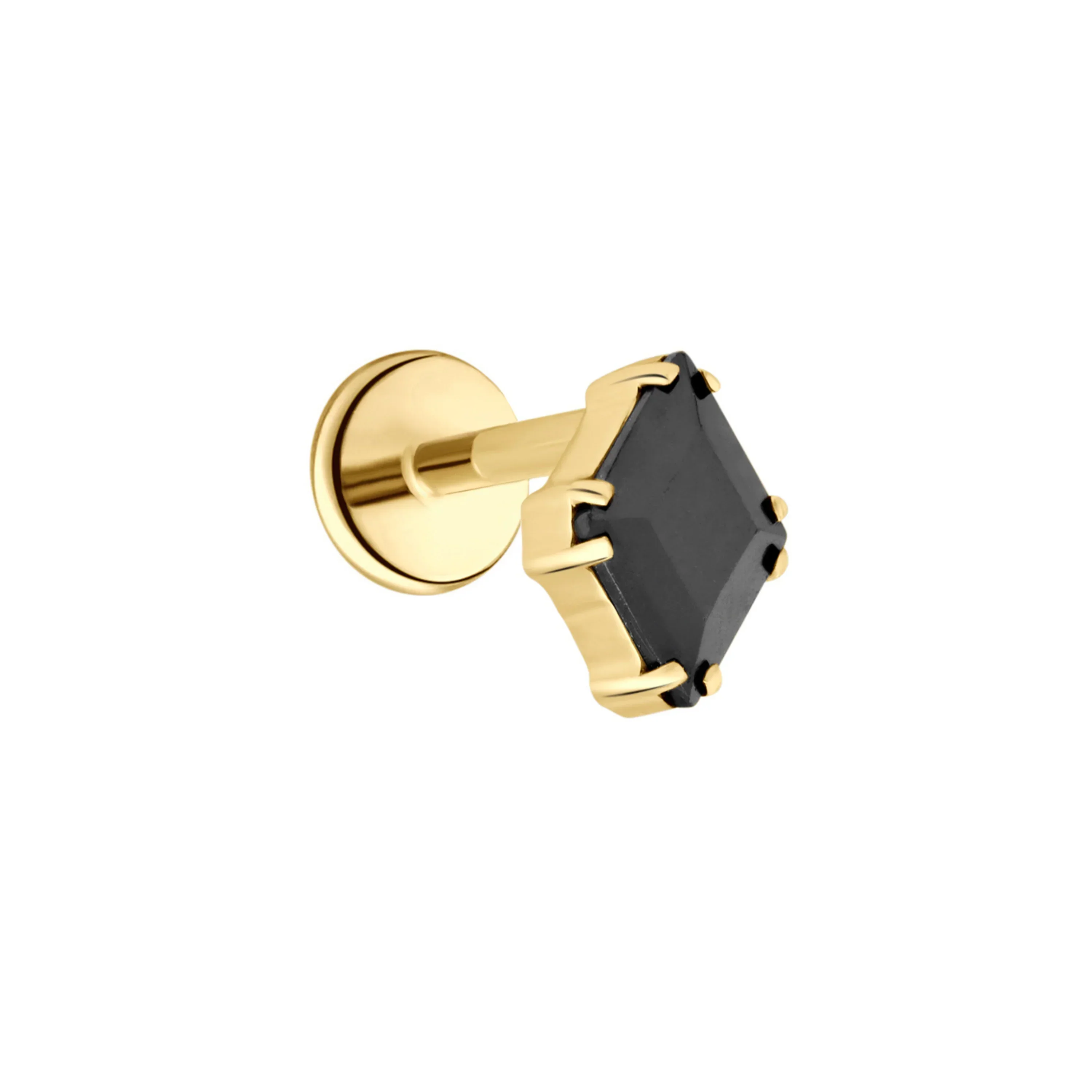 Deadly Nightshade Flat Back Stud
