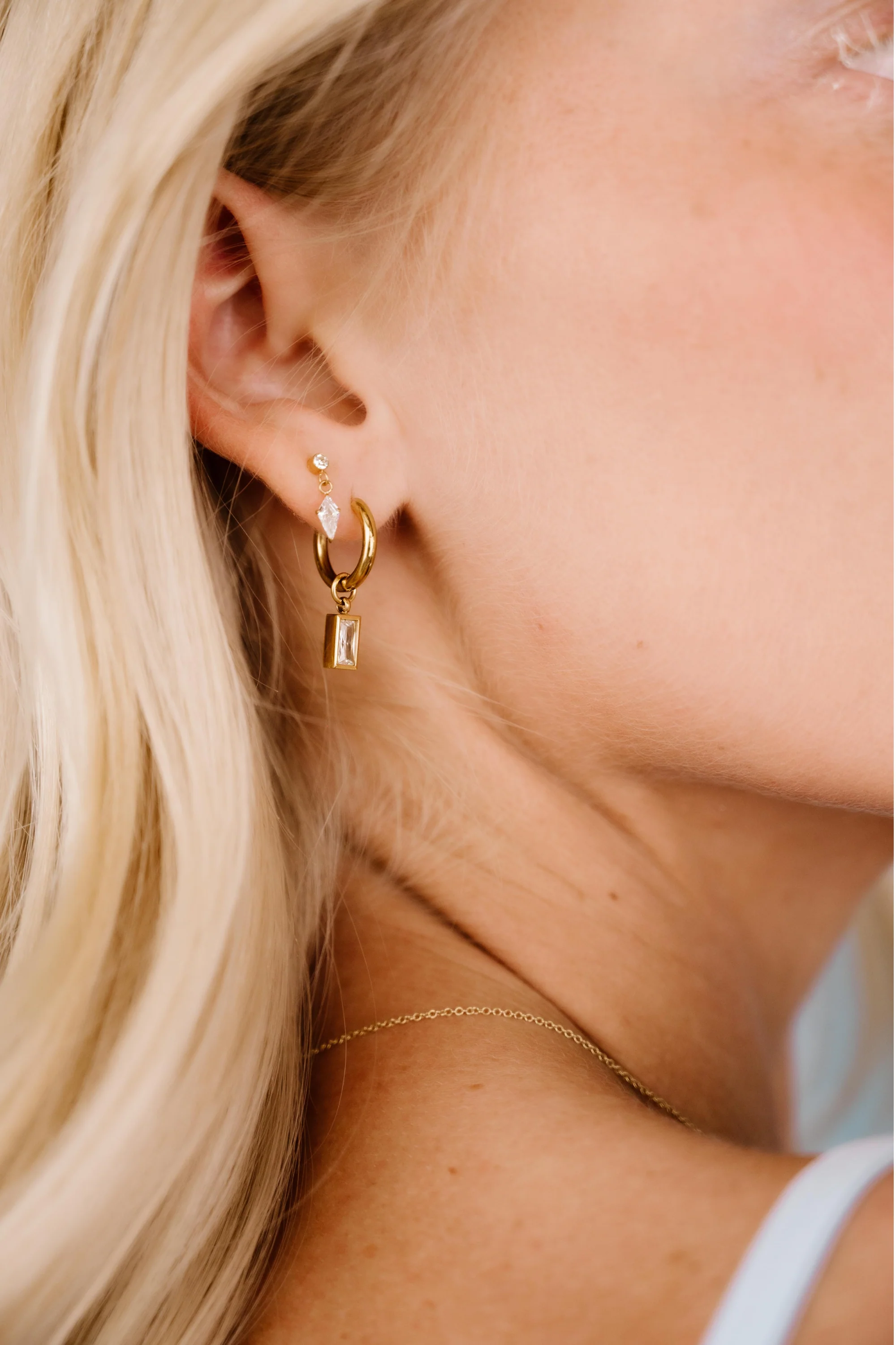 Esme Hoops - Clear - Image 3