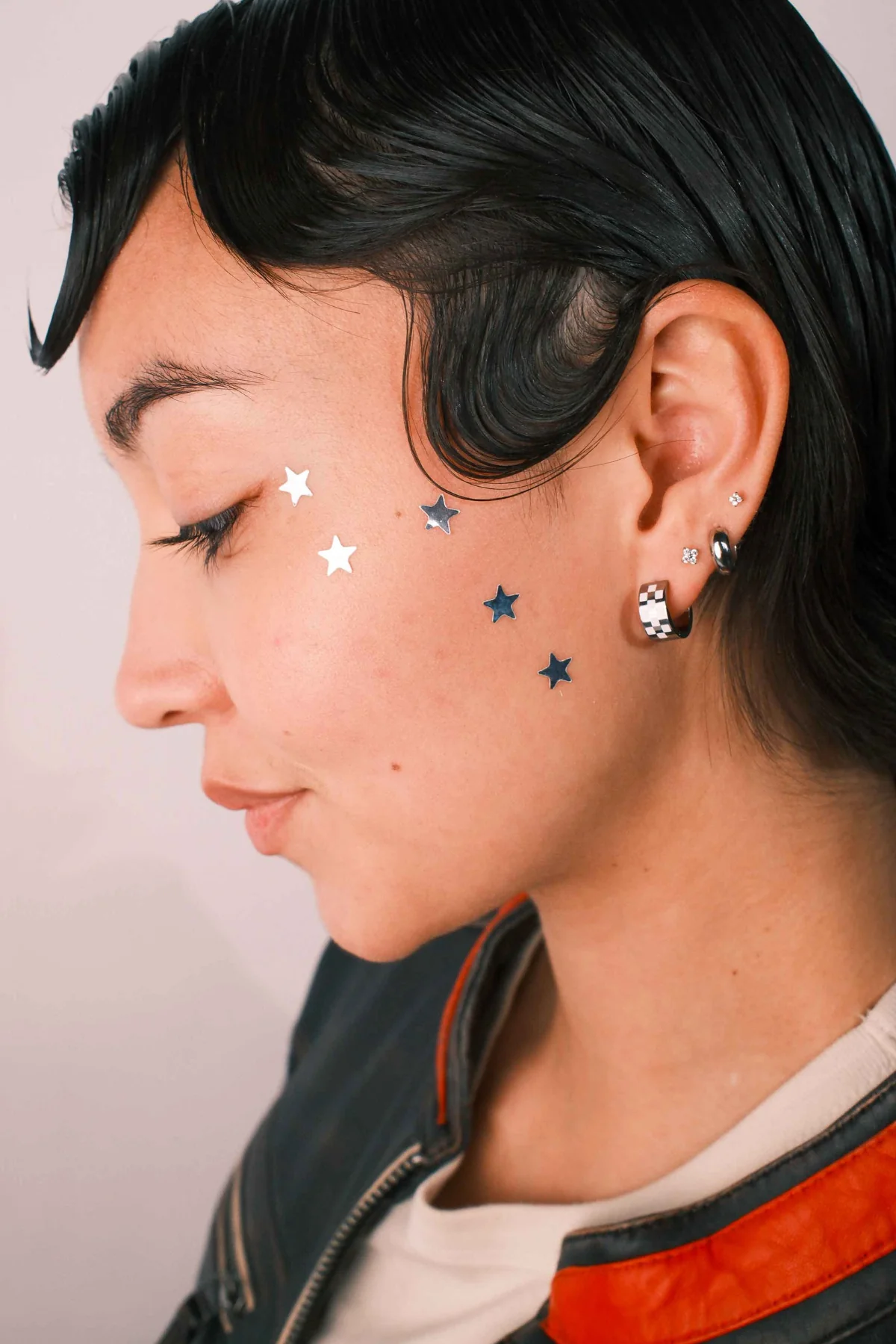 Fortune Flat Back Stud - Clear - Image 5