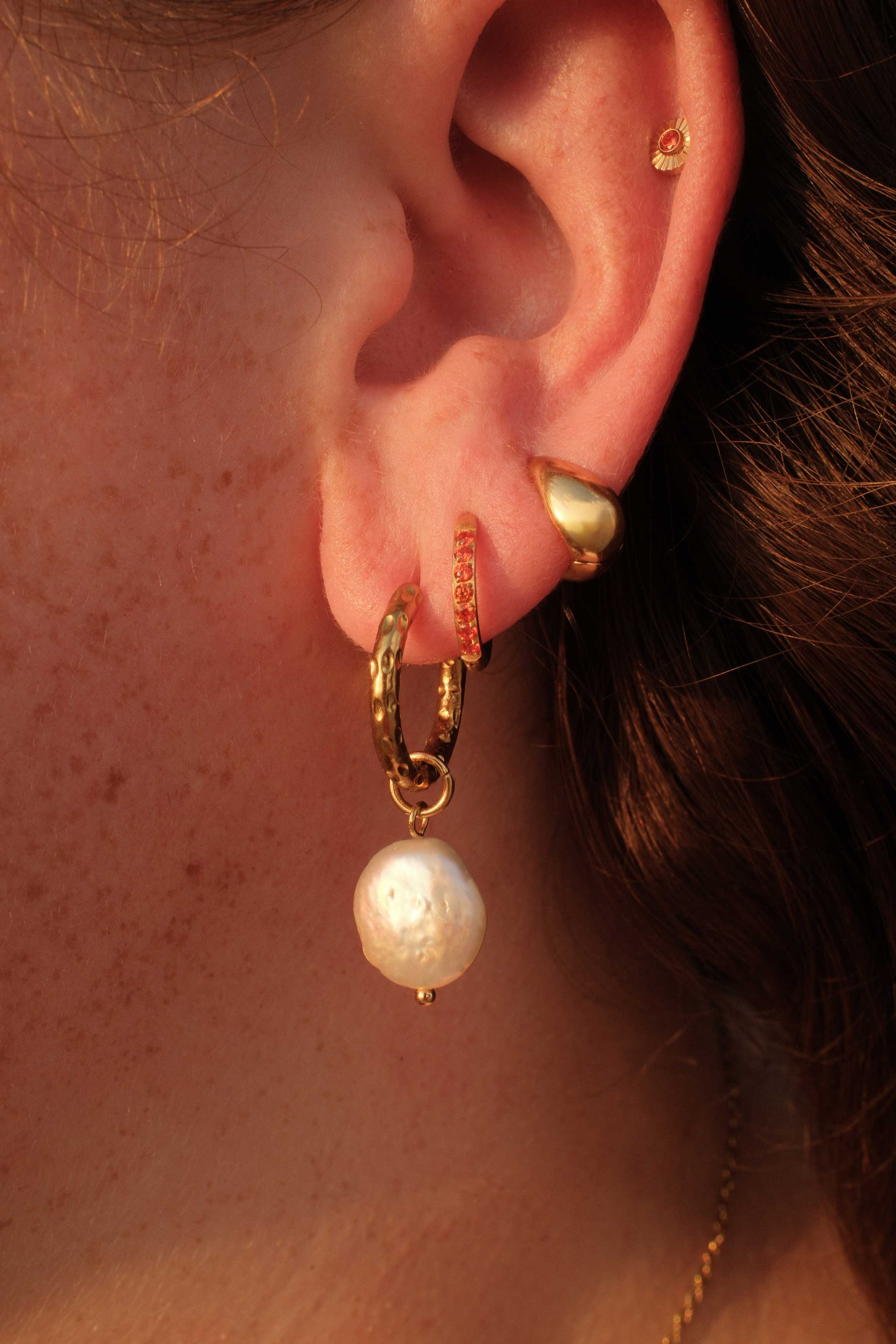 Mai Tai Titanium Celestial Hoops - Image 3