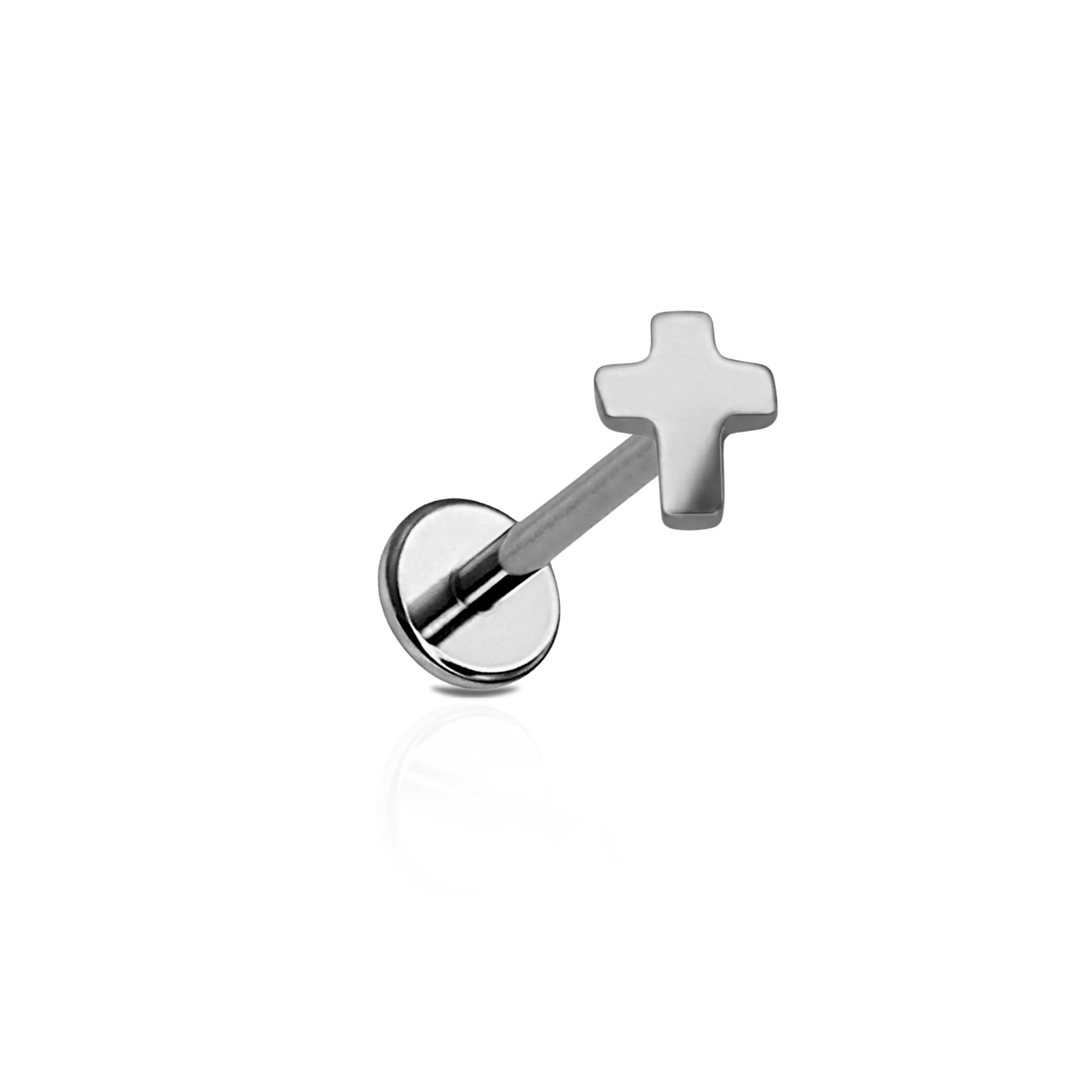 Mini Cross Flat Back Stud - Image 5