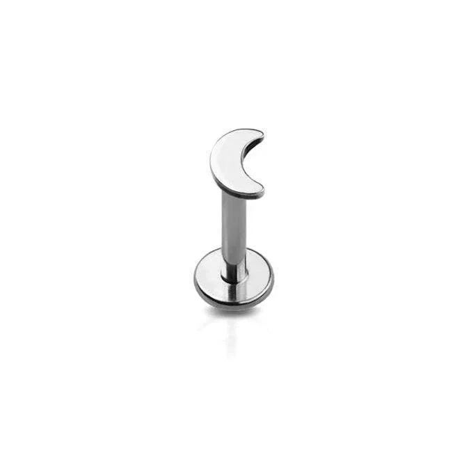 Moon Flat Back Stud - Image 3