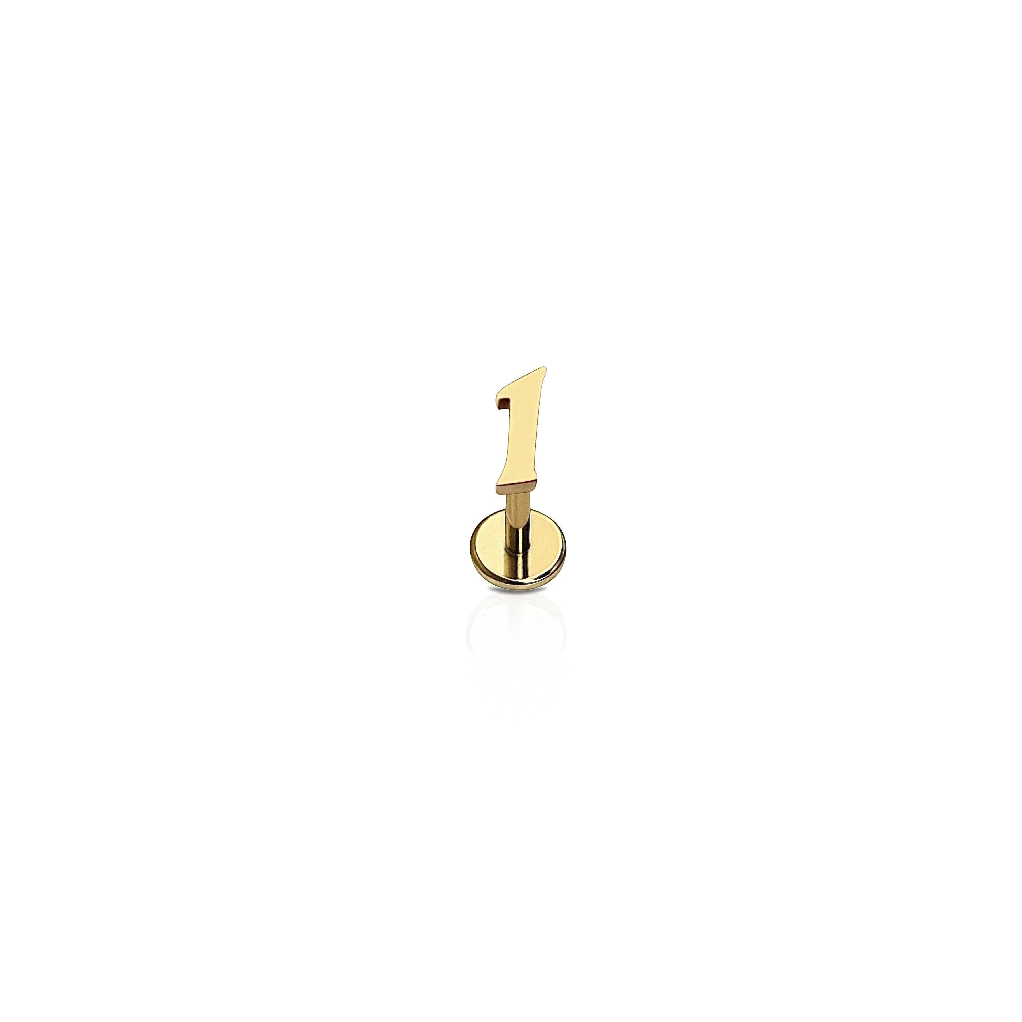 Number Flat Back Stud - Image 6