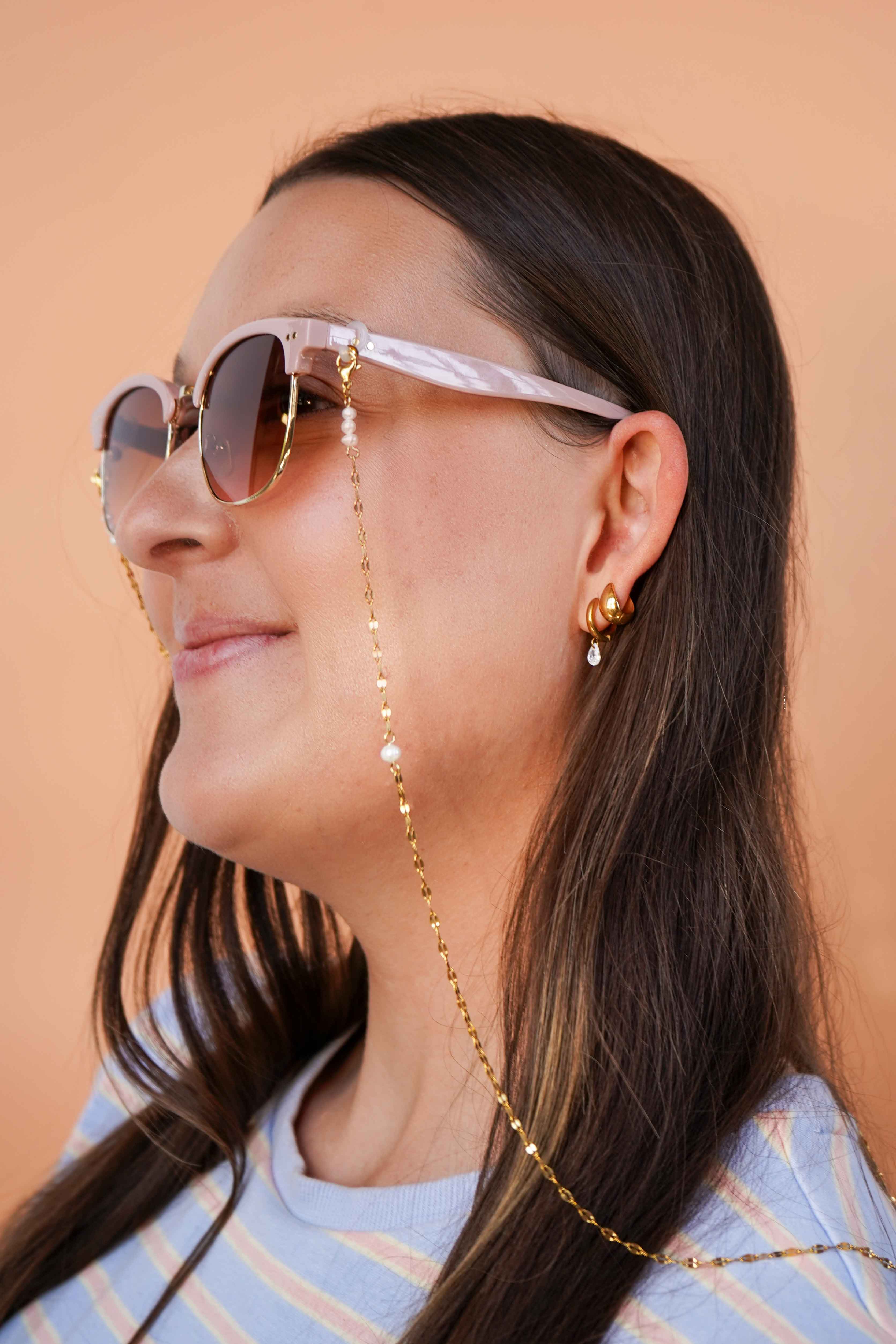 Pearl Glasses Chain Style 1 - Image 2