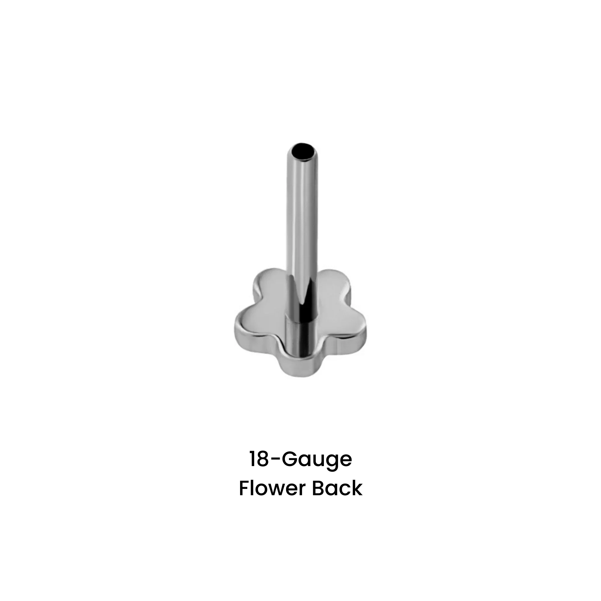 18 Gauge Special Shapes Flat Back Earring Back (Choose a Length) - Image 12
