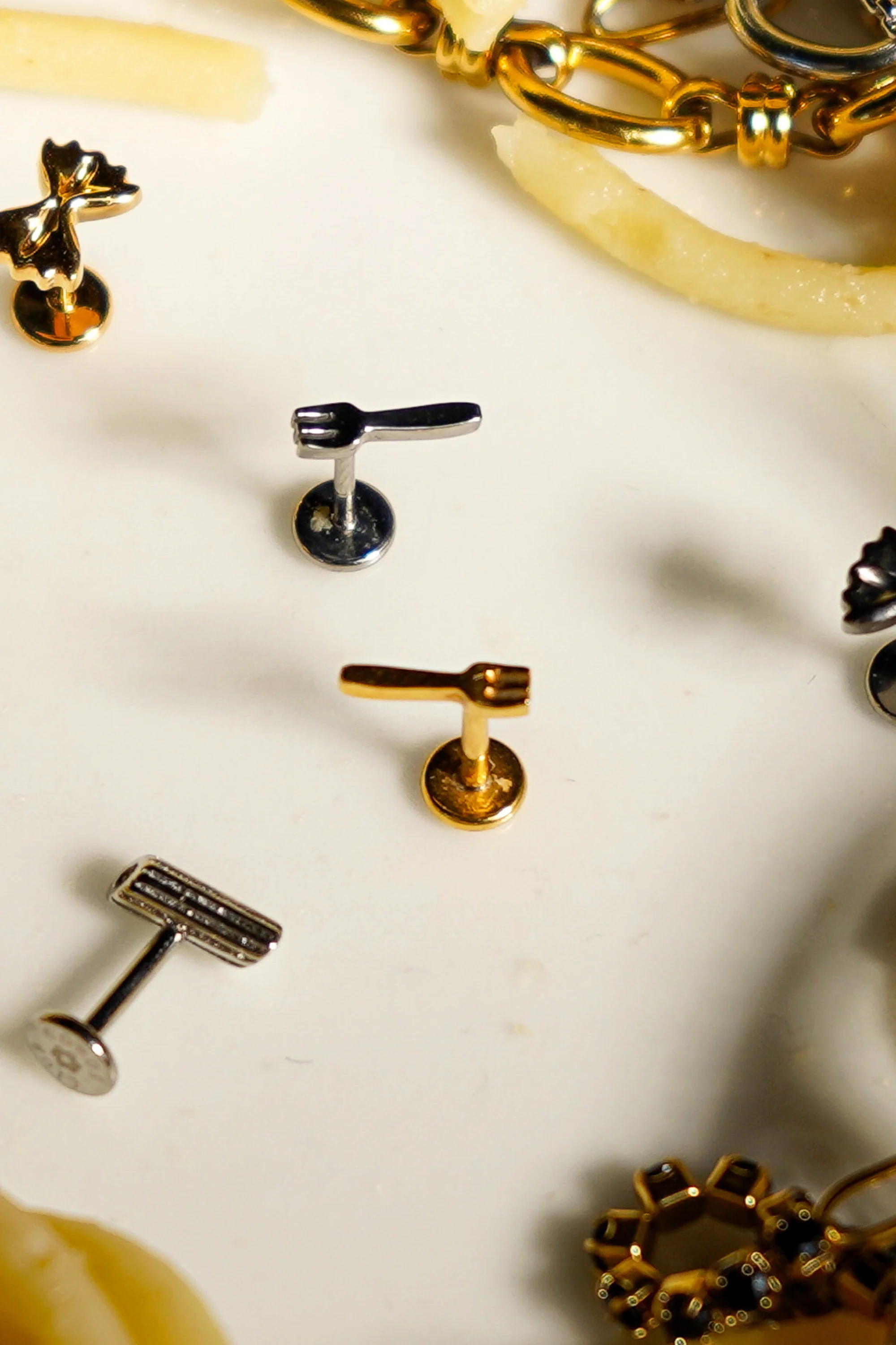 Spoon Flat Back Stud - Image 4