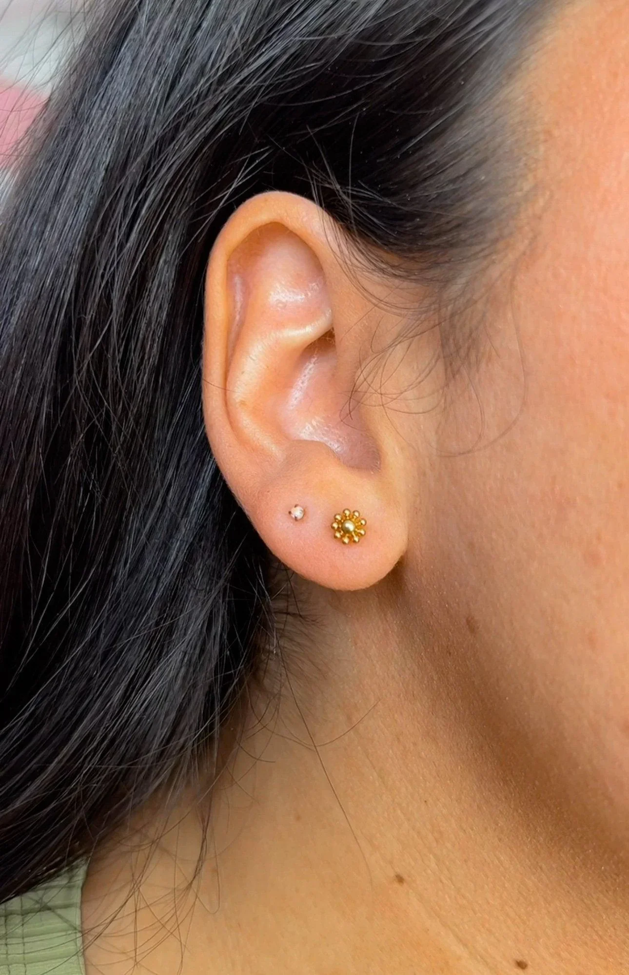 Sun Flat Back Stud - Image 2