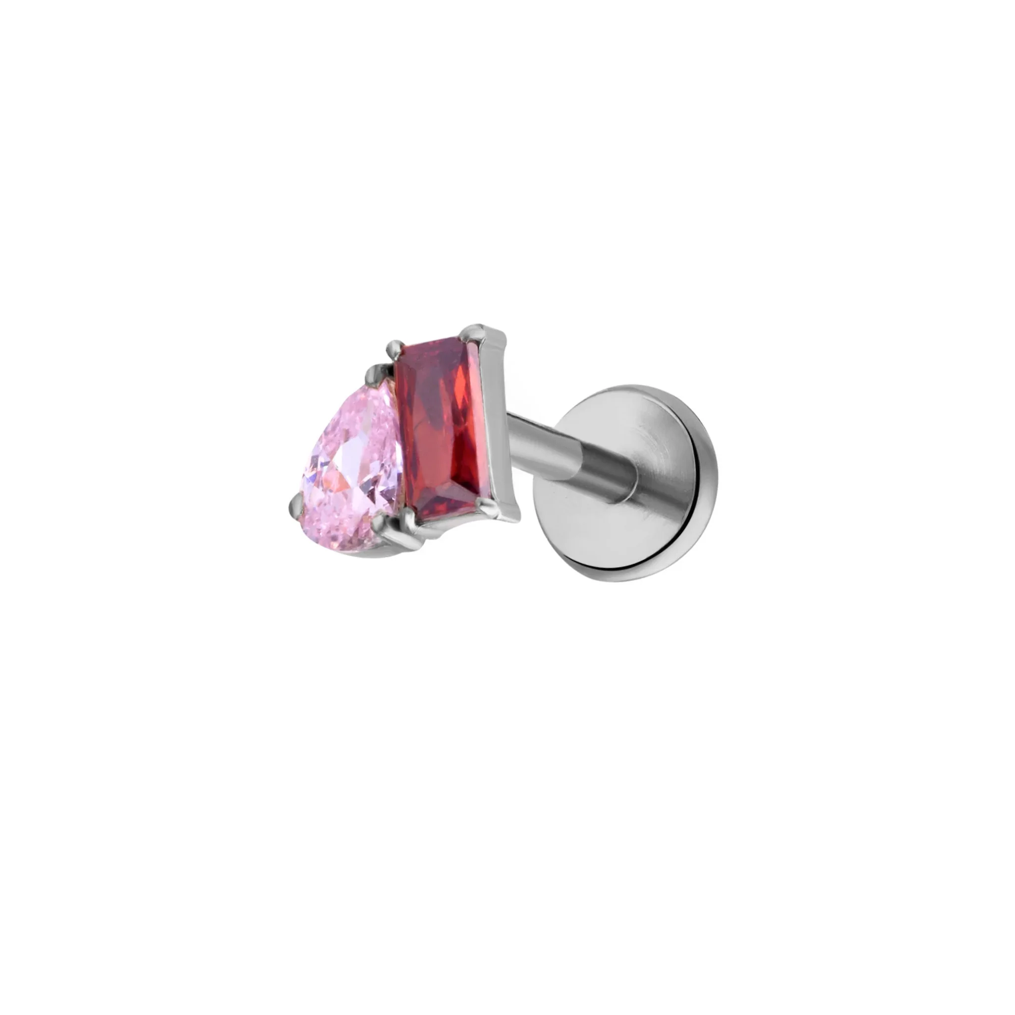 Toi et Moi Flat Back Stud - Image 5