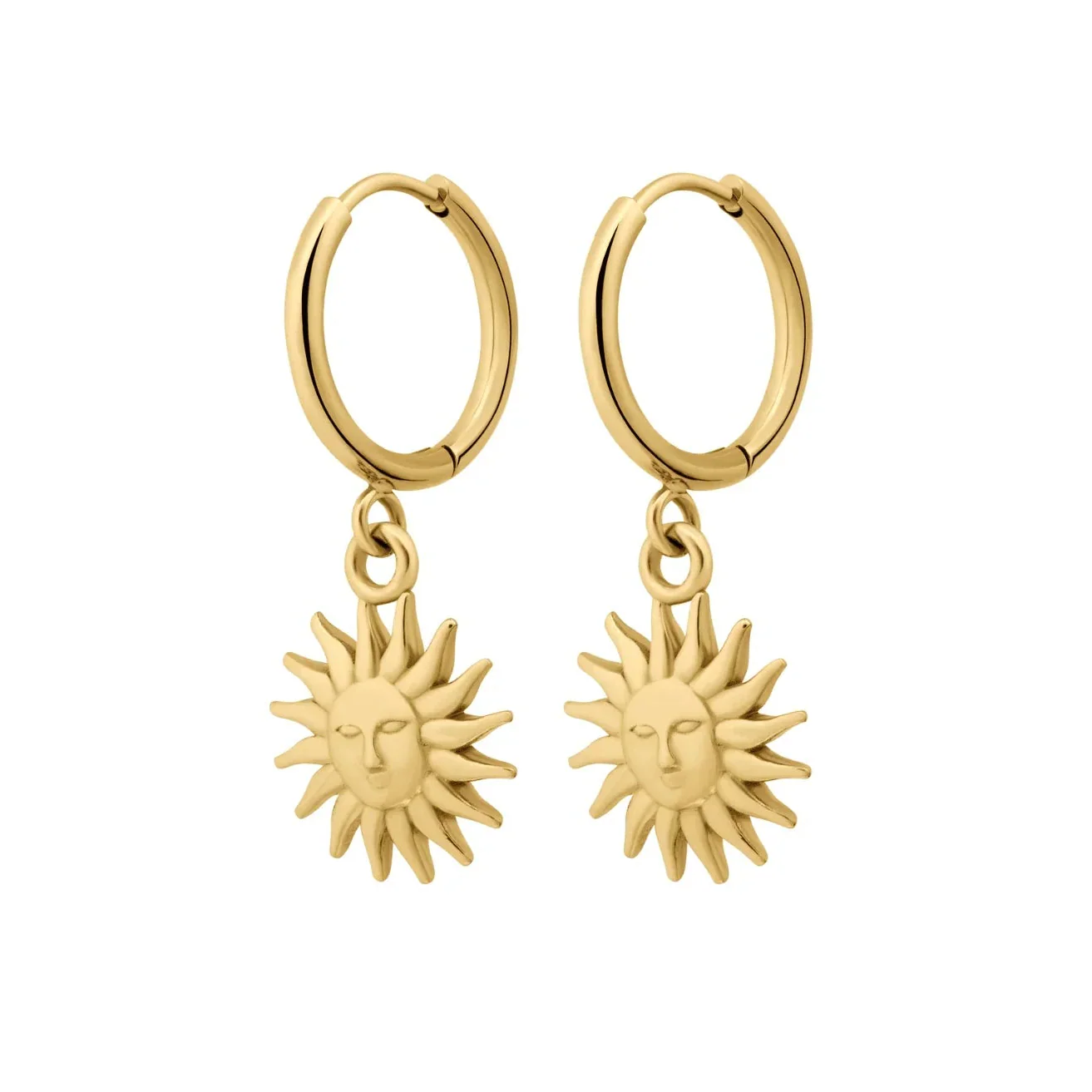 You Shine With the Light From the Sun Hoops